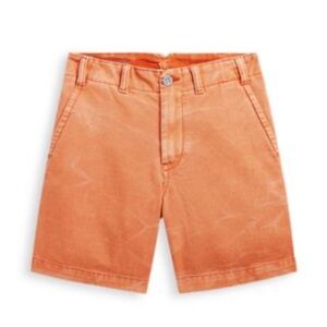 NWT Polo Ralph Lauren Boys Cotton Twill Beach Worn Chino Shorts Summer Preppy